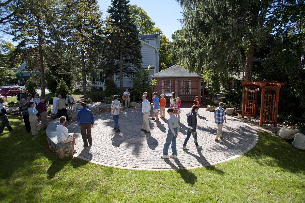 Walkers on the Labyrinth