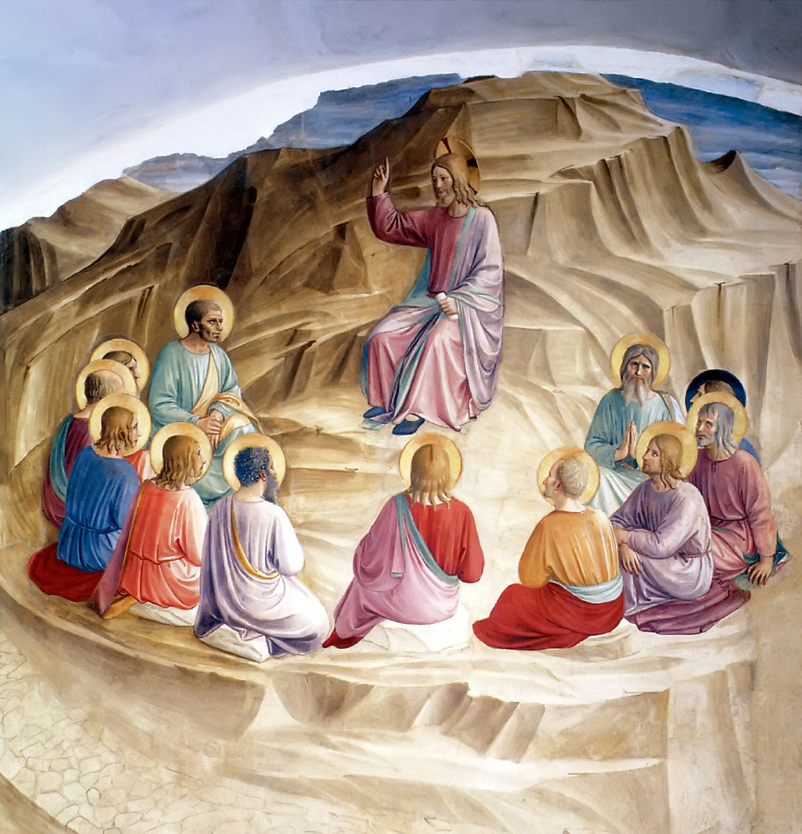 The Sermon on the Mount Fra Angelico, c. 1440