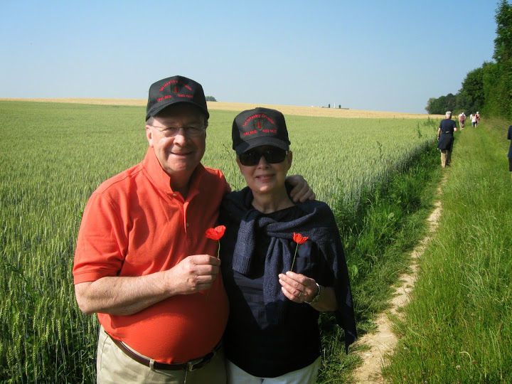 Susan and Mike in Picardie, France
