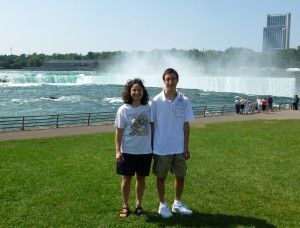 Sharon & Mark  at Niagara Falls